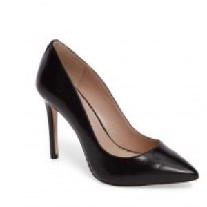 BCBGeneration Women's Pumps Kidskin Heidi Pointed Pump  Black Size 10 M
